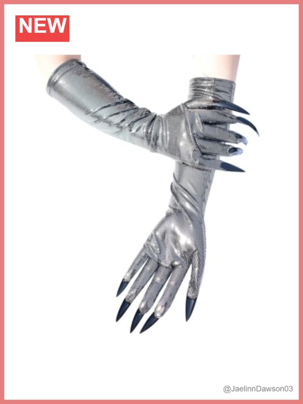 Halloween Claw Gloves Elastic Knitted Cosplay Costume Accessories